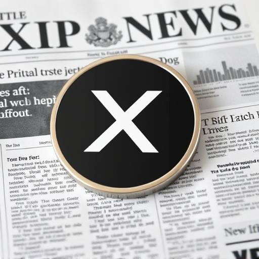 Image of a news headline about XRP